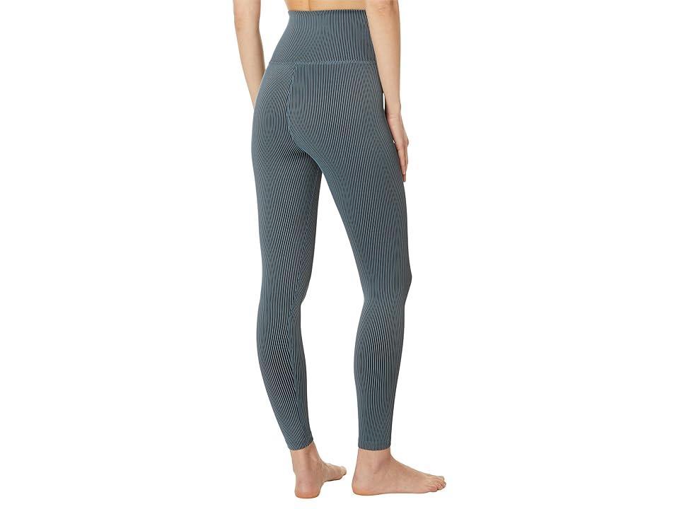 Beyond Yoga Dimensions High Waisted Midi Legging (Storm) Women's Clothing Product Image