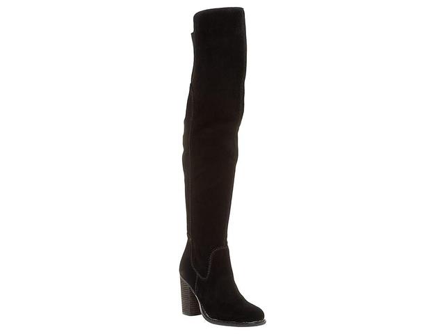 Kelsi Dagger Brooklyn Logan Over the Knee Boot (Black) Women's Shoes Product Image