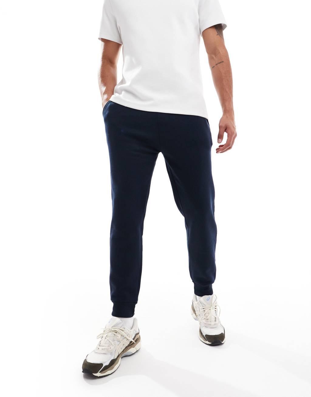 DTT sweatpants in navy Product Image