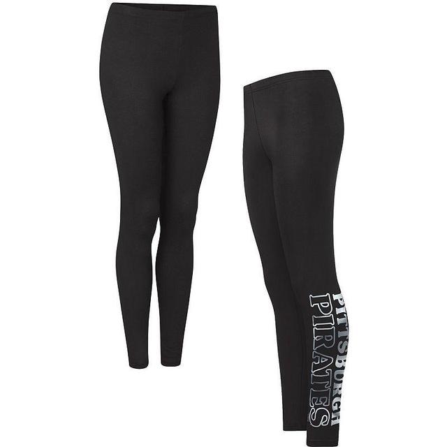 Womens G-iii 4Her by Carl Banks Black Pittsburgh Pirates Stadium Leggings Product Image