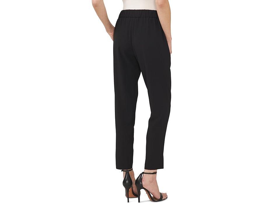 CeCe Pull-On Pants w/ Front Slits (Rich ) Women's Clothing Product Image