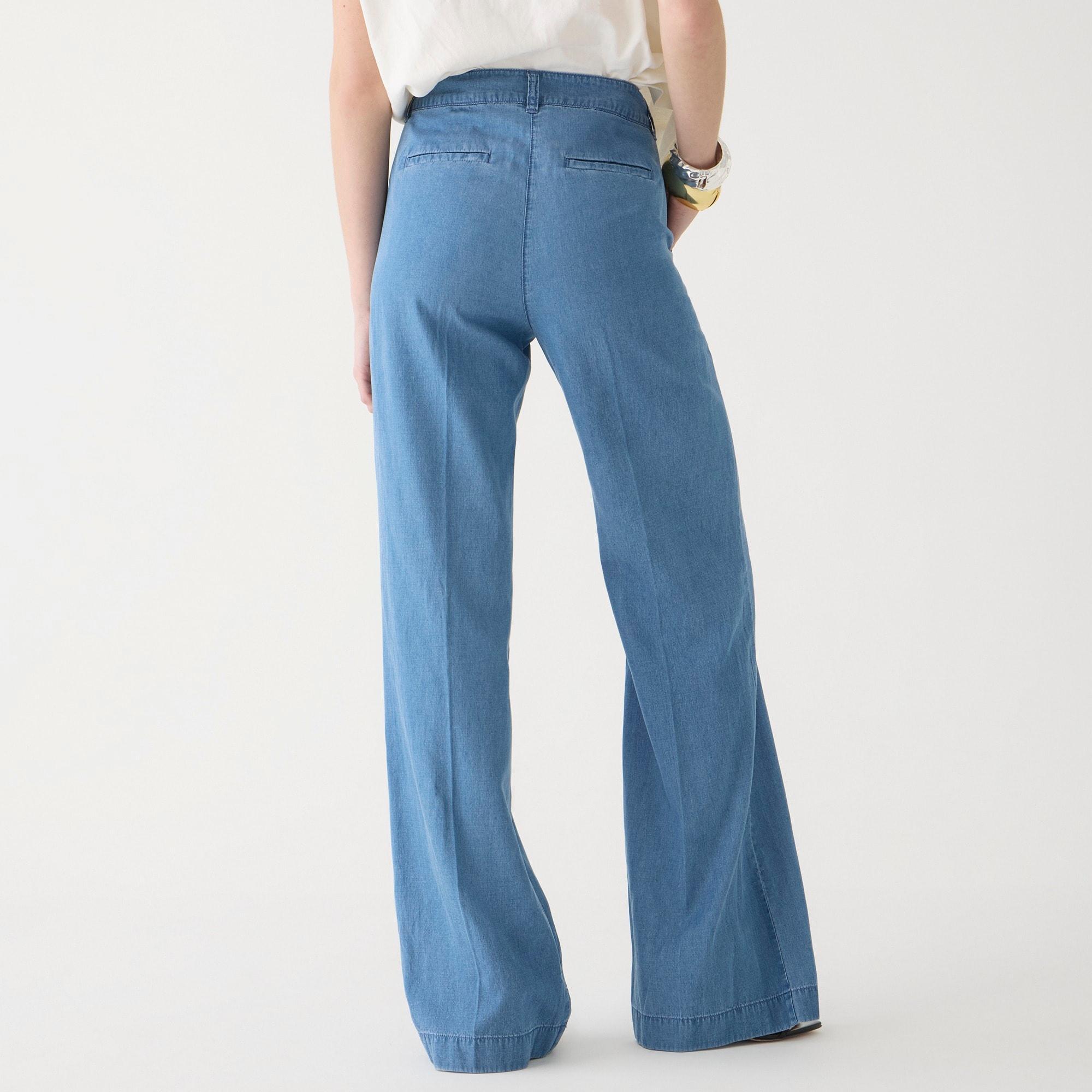 Carolina flare chambray pant Product Image