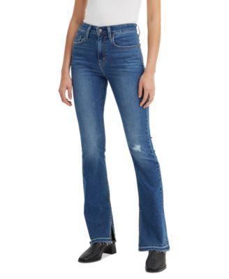 Women's 725 High-Rise Side Slit Bootcut Jeans Product Image