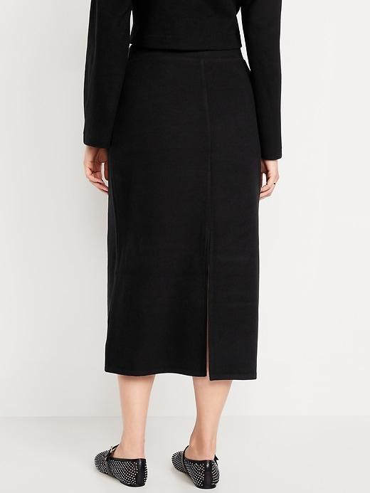 Cozy Maxi Column Skirt Product Image