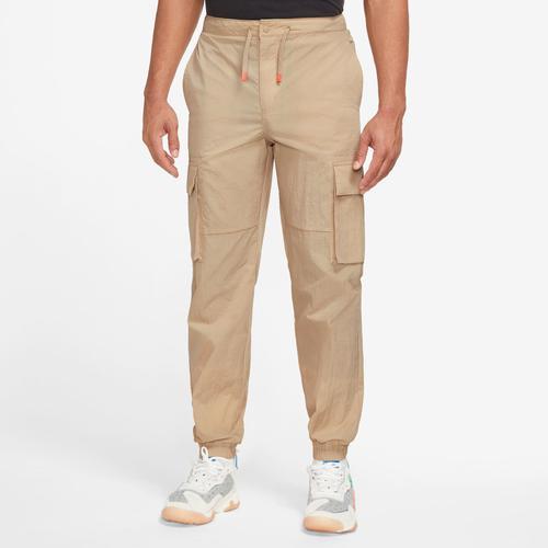 Jordan Mens Flight MVP Statement Woven Pants - Orange/Black Product Image