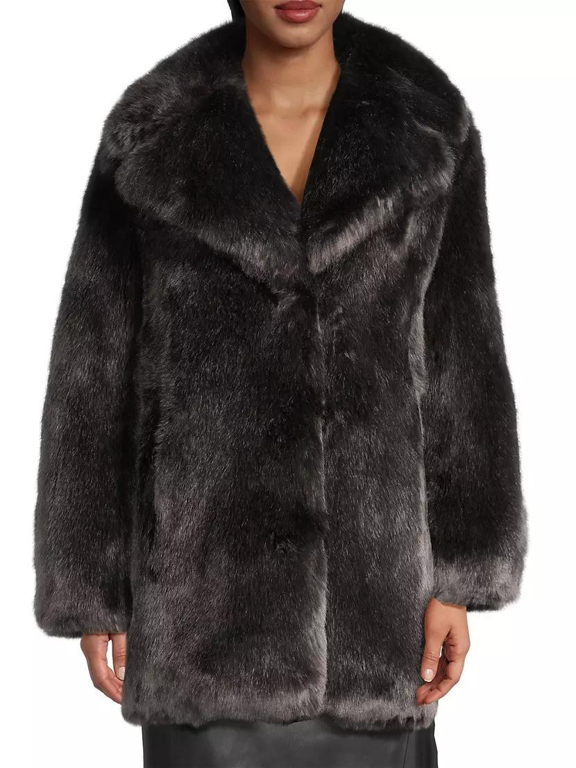 Vintage Glam Faux-Fur Coat Product Image