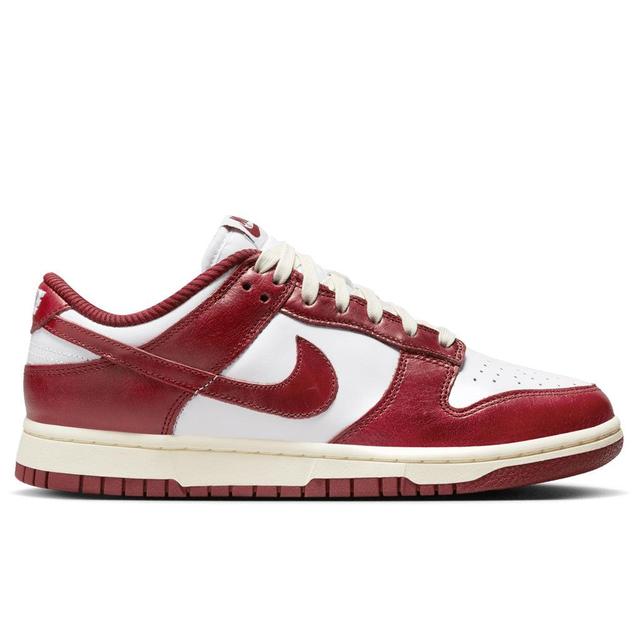 Dunk Low Premium Women's Team Red and White - White/Team Red/Coconut Milk Female Product Image