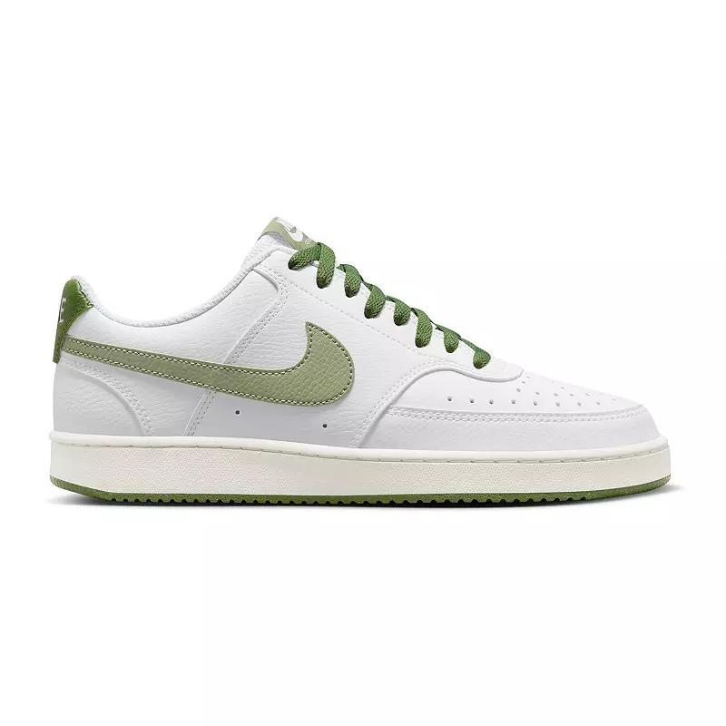 Nike Mens Court Vision Low Casual Sneakers from Finish Line - White Product Image