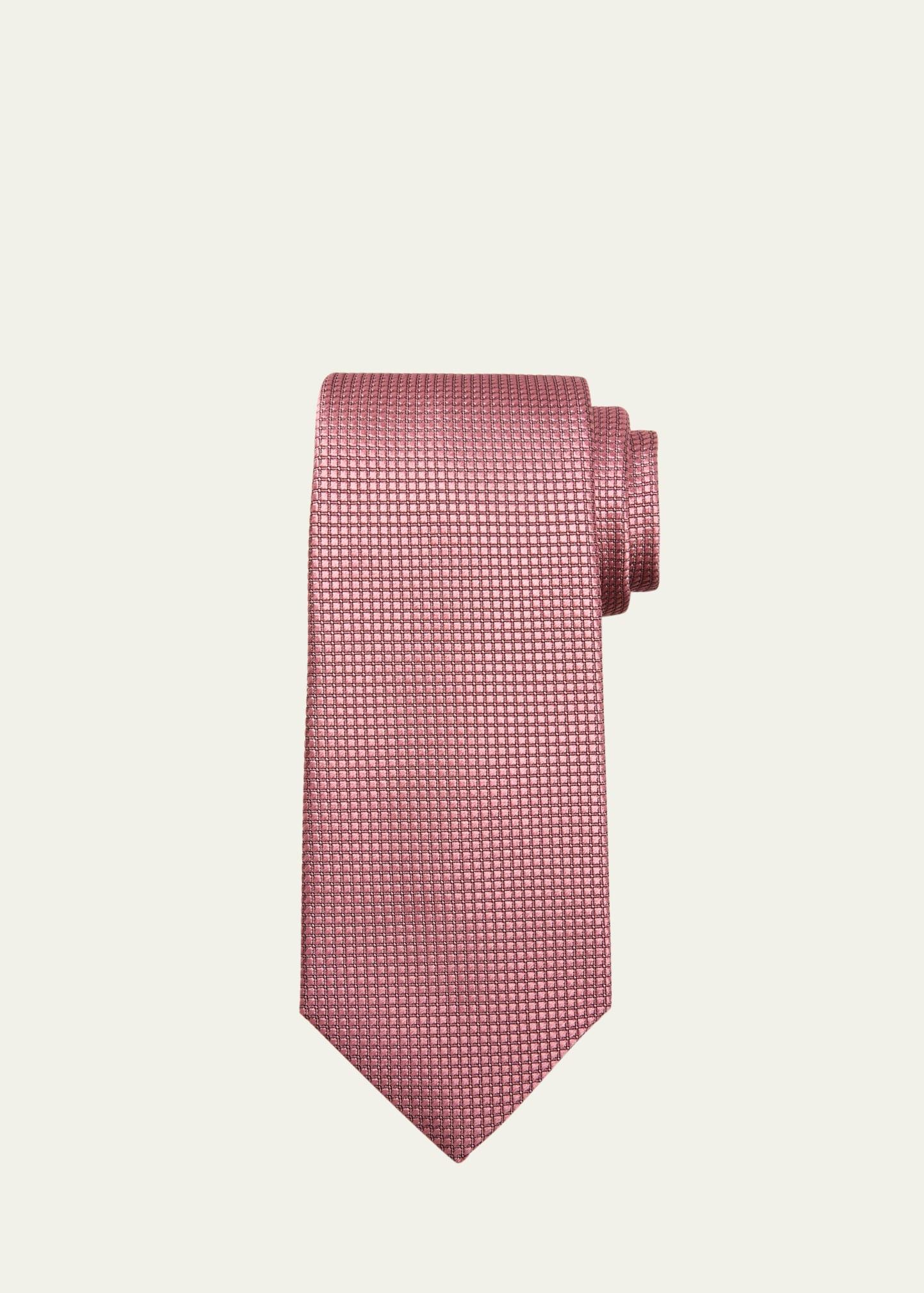 Mens Textured Silk Tie Product Image