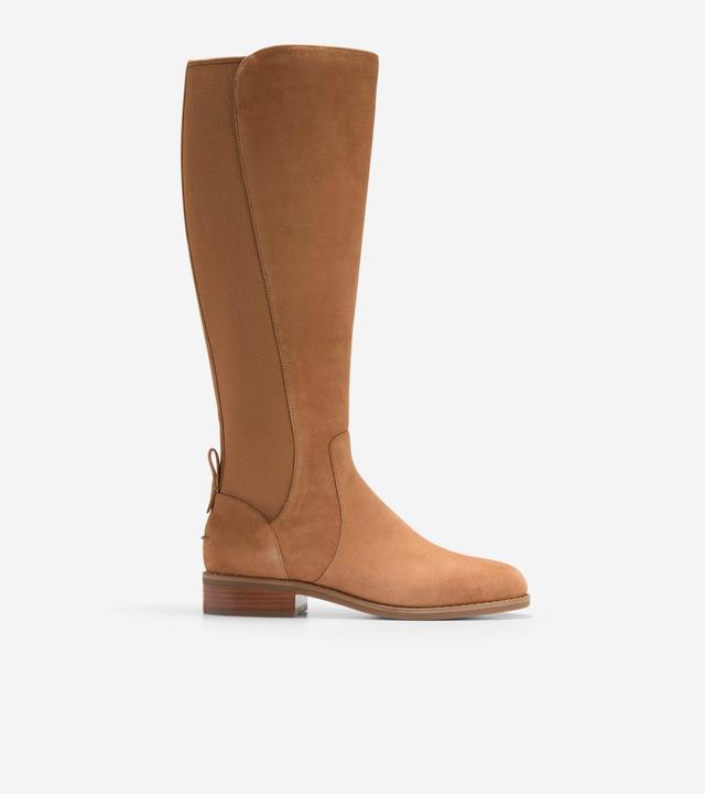 Cole Haan Womens Narina Tall Shaft Boots - Beige Size 5 Product Image