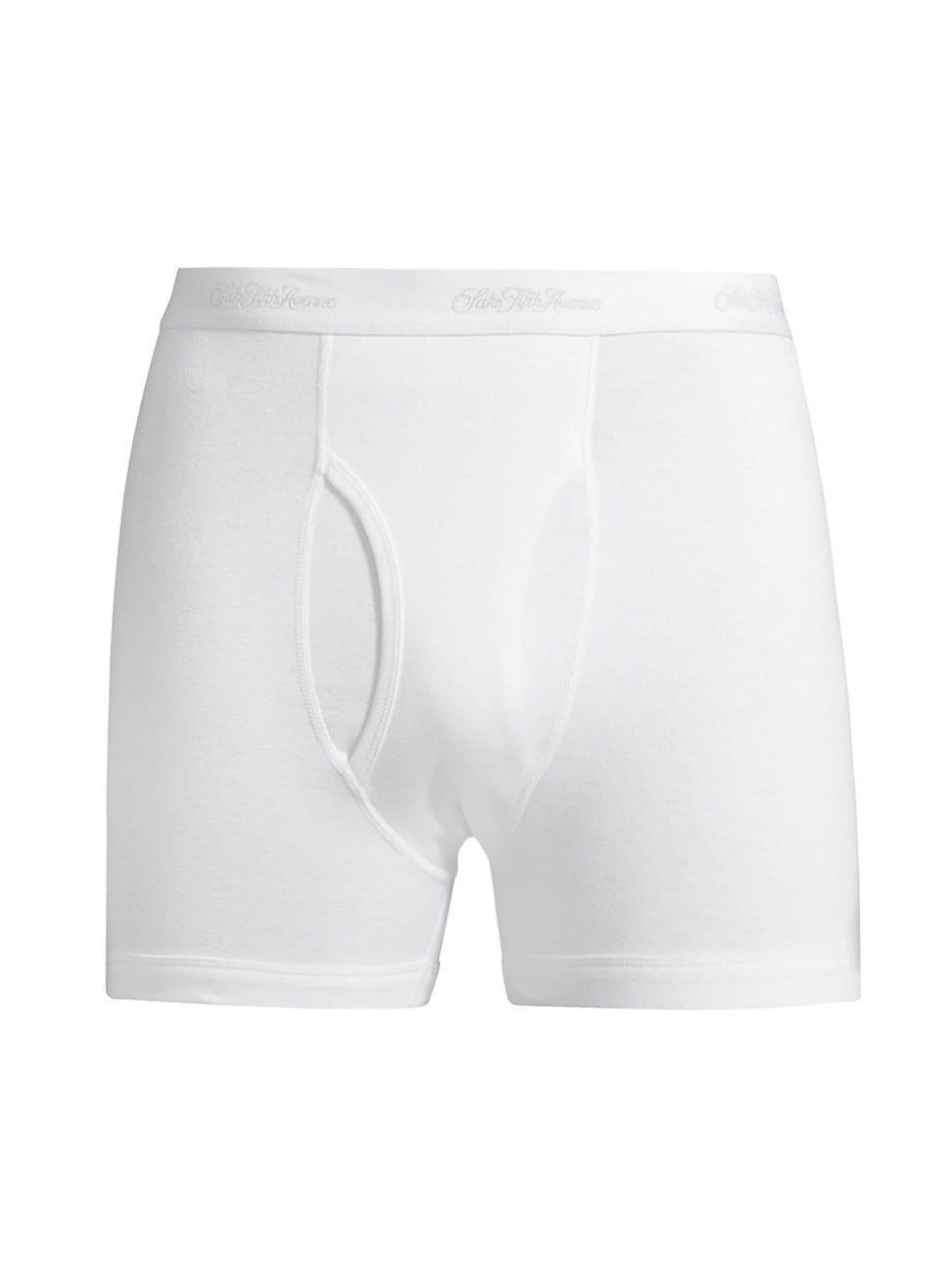 Mens COLLECTION 3-Pack Boxer Briefs - White - Size Small - White - Size Small Product Image