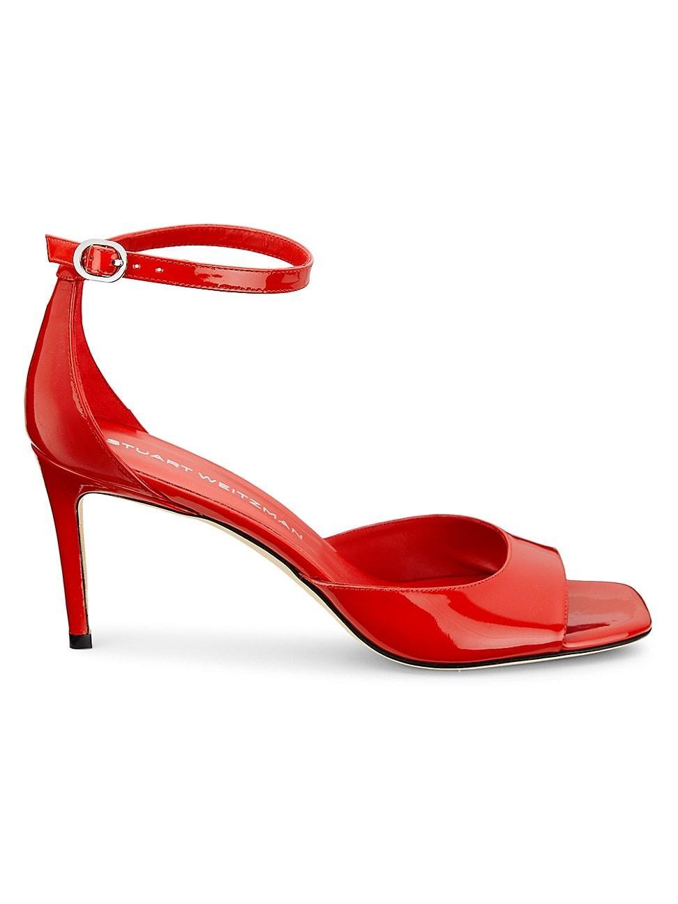 Womens Nudistia 75MM Patent Leather Sandals Product Image