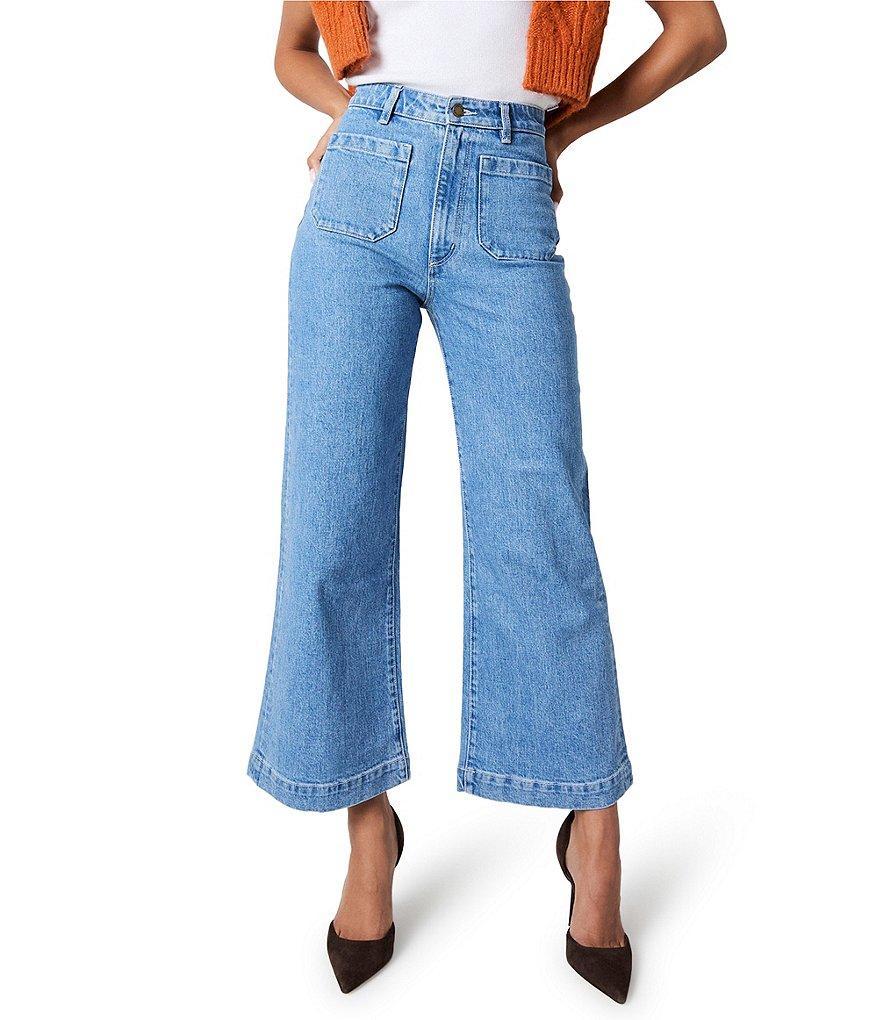 Rolla's Sailor Denim High Rise Wide Leg Jeans Product Image