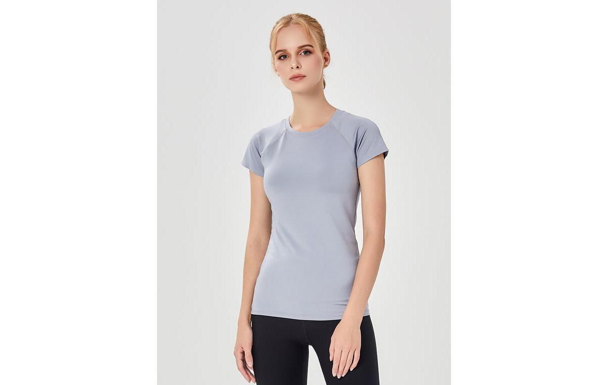 Rebody Active Womens Miracle Play Short Sleeve Top for Women Product Image