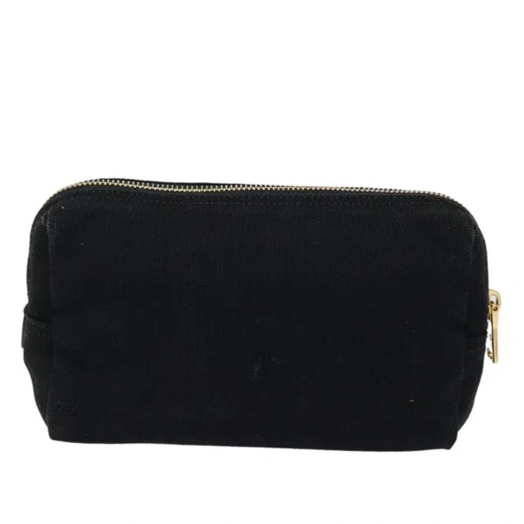 Black Canvas Clutch Bag () Product Image