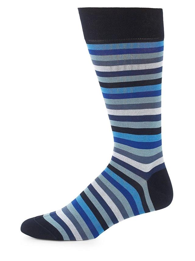 Mens Lisle Rainbow Pima Cotton Socks Product Image