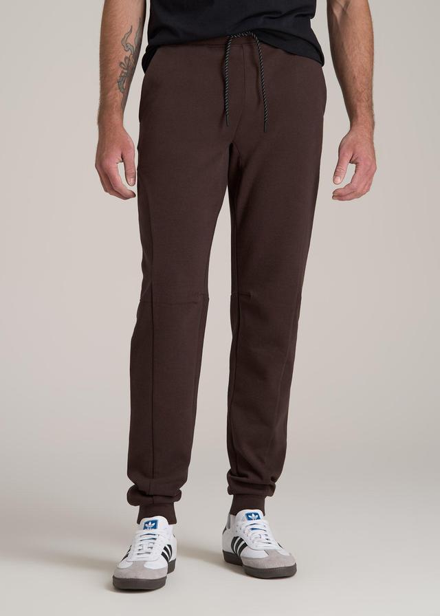 Tall Men's Utility Fleece Joggers in Espresso Male Product Image