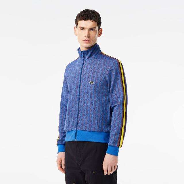 Paris Zip-Up Jacquard Track Jacket Product Image