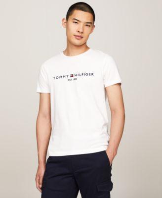 Tommy Hilfiger Men's Embroidered Tommy Logo T-Shirt Product Image