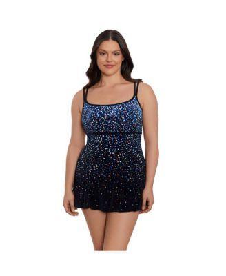 Women's Empire Princess Seam Swim Dress Product Image