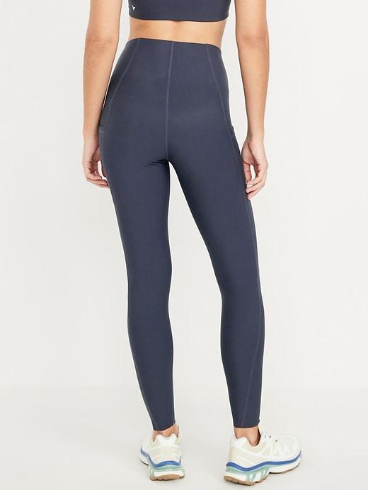 High-Waisted PowerSoft Sculpt 7/8 Pocket Leggings Product Image