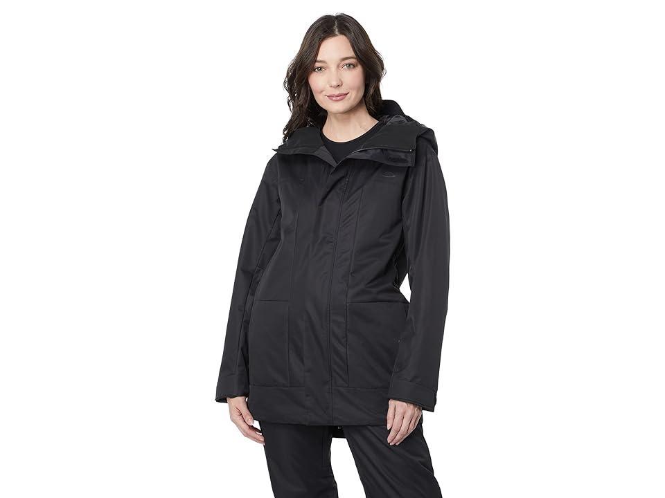 Oakley Beaufort Recycled Insulated Jacket (Blackout) Women's Clothing Product Image