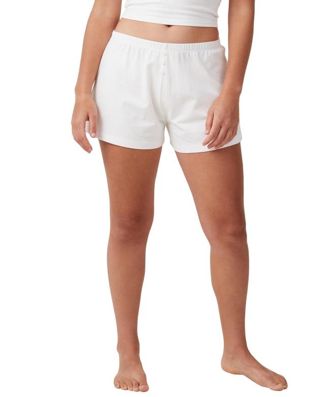 Cotton On Womens Peached Jersey Shorts Product Image