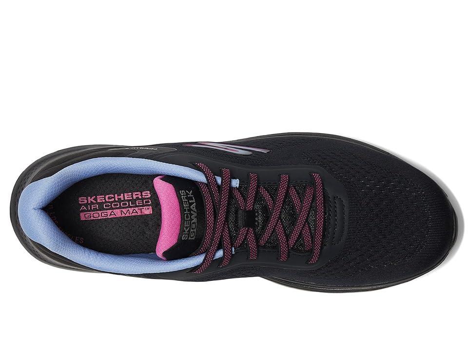 SKECHERS Performance Go Walk 7 - Cosmic Waves Athletic Walking Sneaker Multi) Women's Walking Shoes Product Image