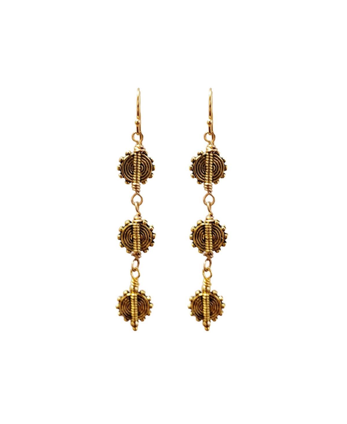 Minu Jewels Womens Rustico Earrings Product Image