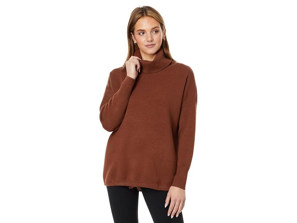 Varley Cavendish Roll Neck Knit (Tortoise Shell) Women's Clothing product image