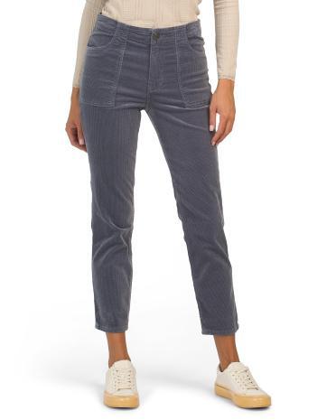 Reese Corduroy Pants With Pork Chop Pockets for Women Product Image