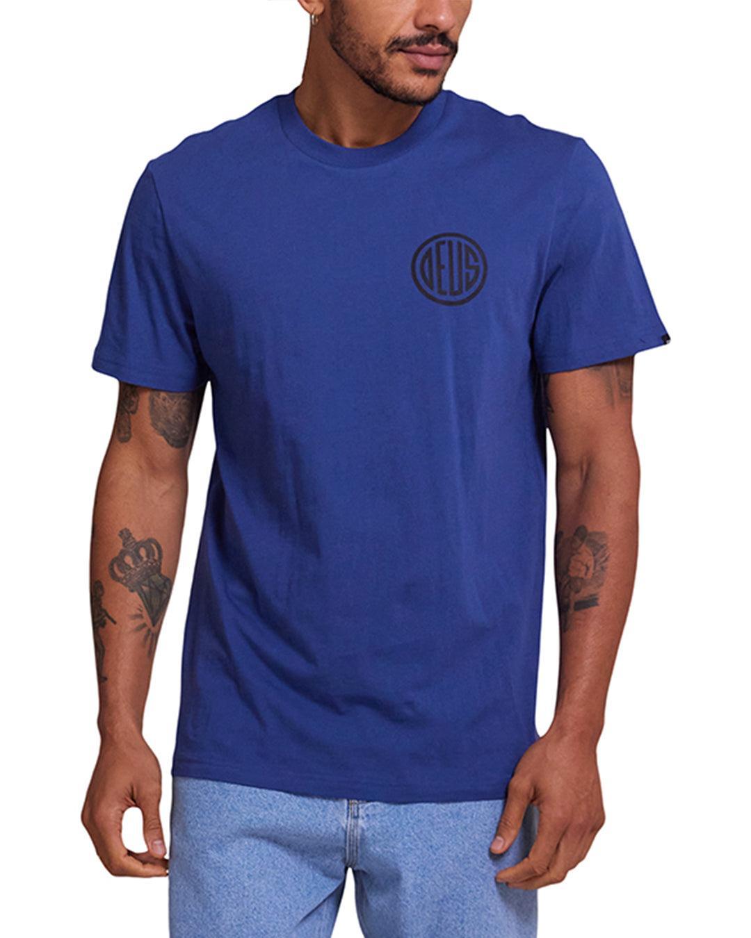 Clutch Tee - Smoke Blue Product Image