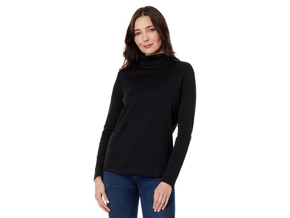 L.L.Bean Pima Turtleneck Women's Clothing Product Image