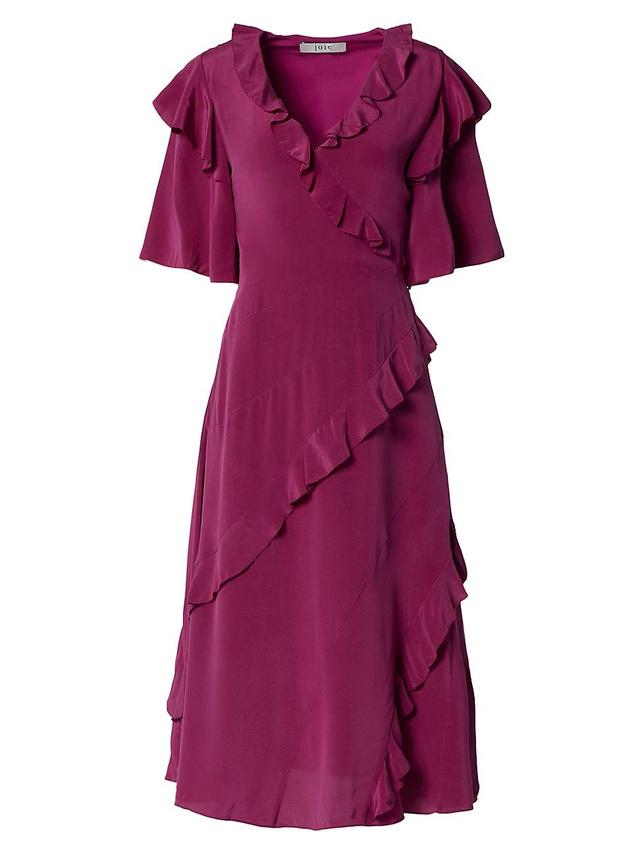 Womens Ambroise Silk Midi-Dress Product Image