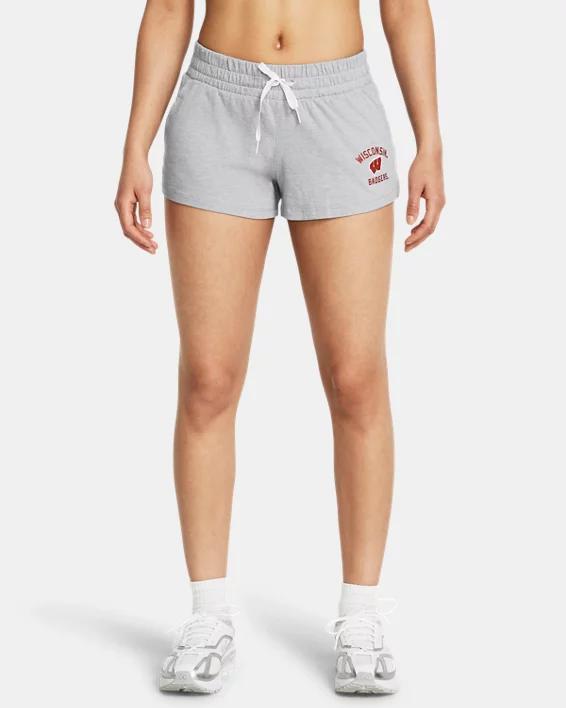 Women's UA Performance Cotton Collegiate Shorts Product Image