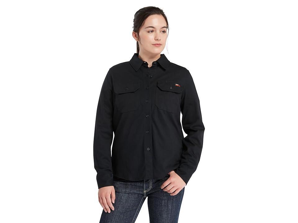 Timberland PRO FR Cotton Core Button Front Shirt Women's Clothing Product Image