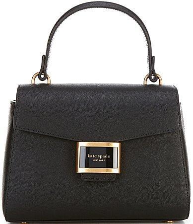 kate spade new york Katy Textured Leather Small Top Handle Satchel Bag Product Image