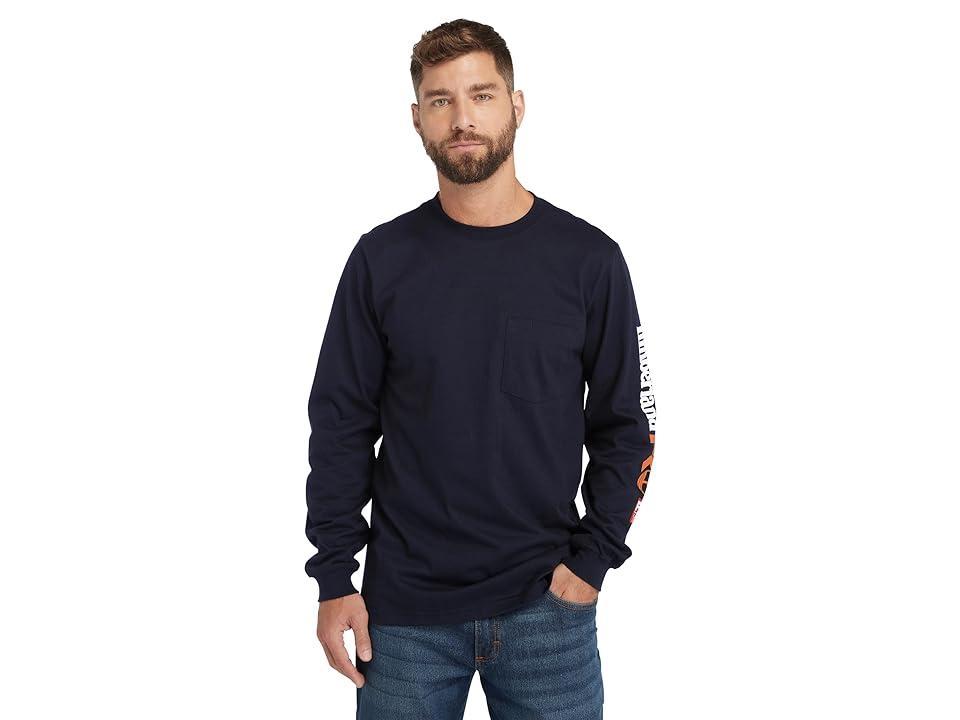 Timberland PRO FR Cotton Core Long-Sleeve Pocket T-Shirt Men's T Shirt Product Image