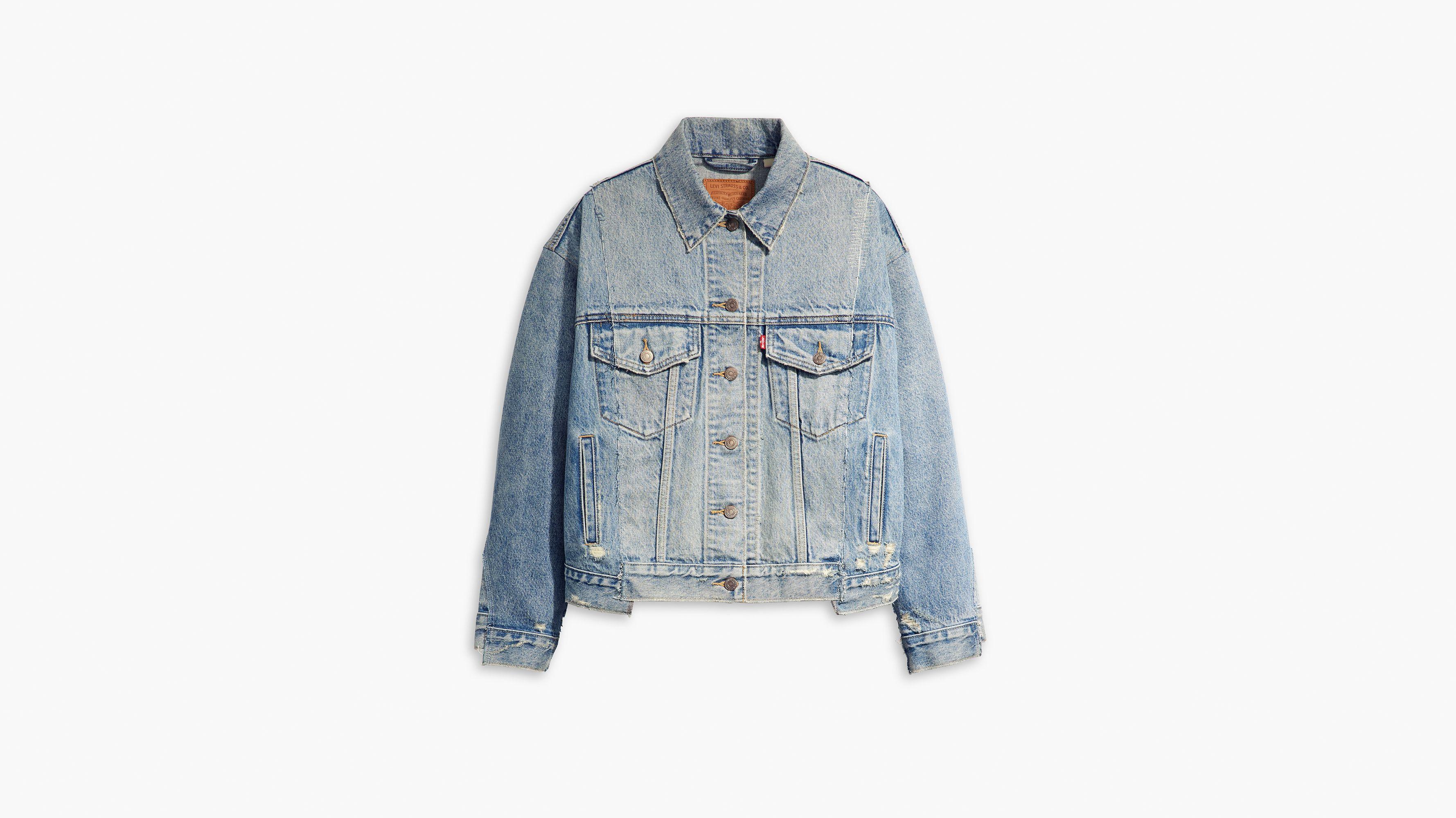 Levis 90s Repaired Trucker Jacket - Womens Product Image