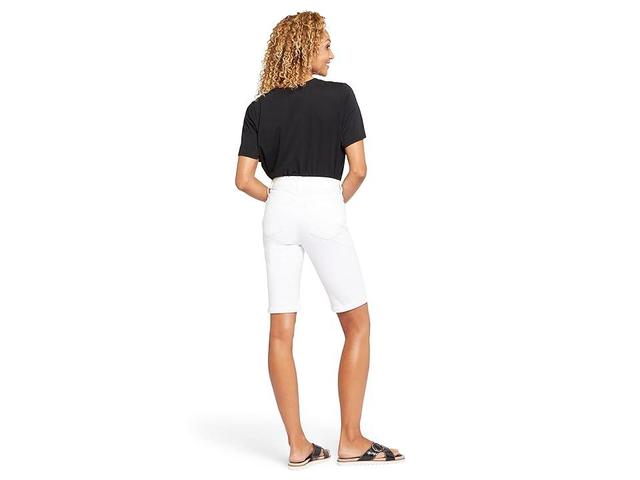 NYDJ Briella Shorts Roll Cuff in Optic (Optic ) Women's Shorts Product Image