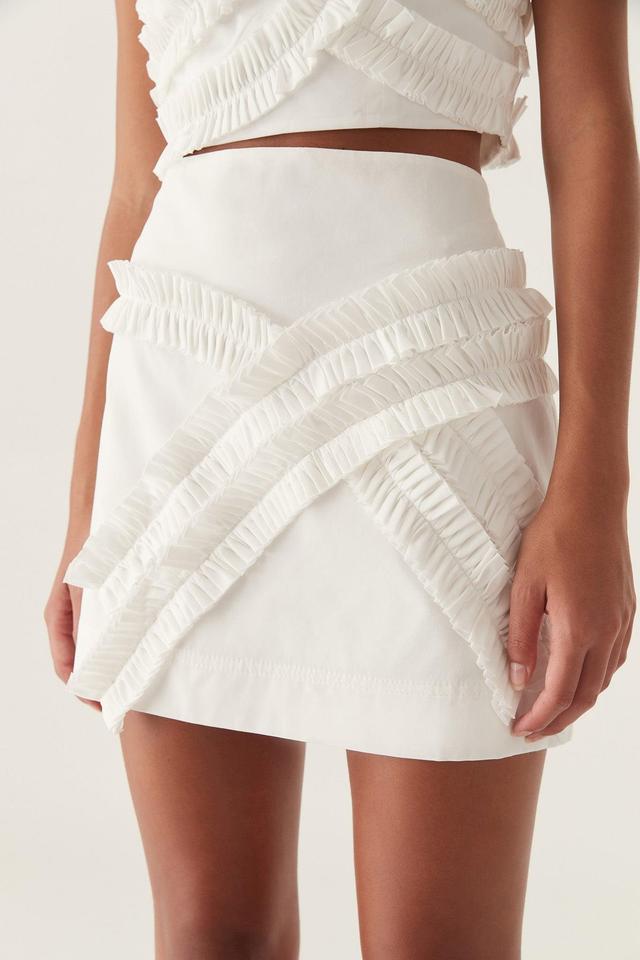 Kendra Frill Mini Skirt Product Image