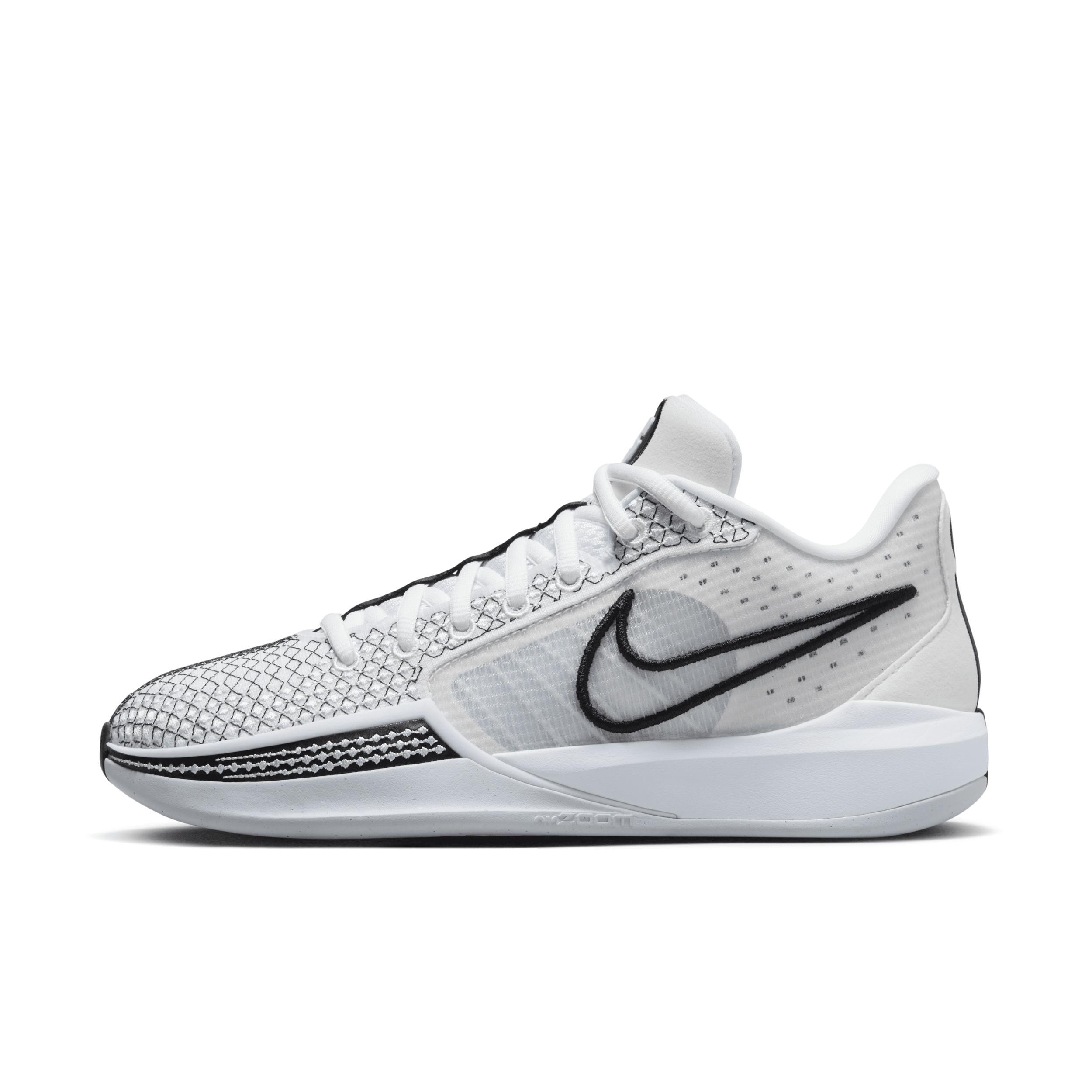 Nike Womens Sabrina Ionescu Sabrina 1 - Basketball Shoes White/Black Product Image