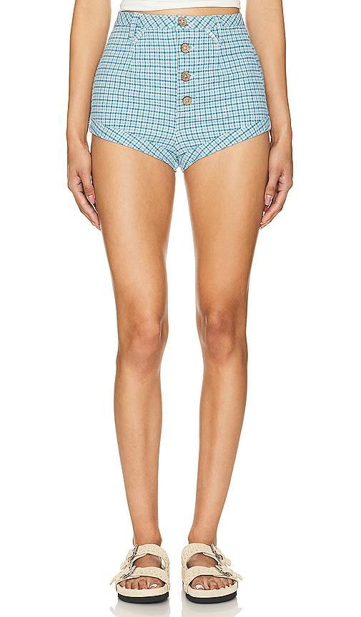 SHORTS FREE PEOPLE CHECKED OUT Product Image