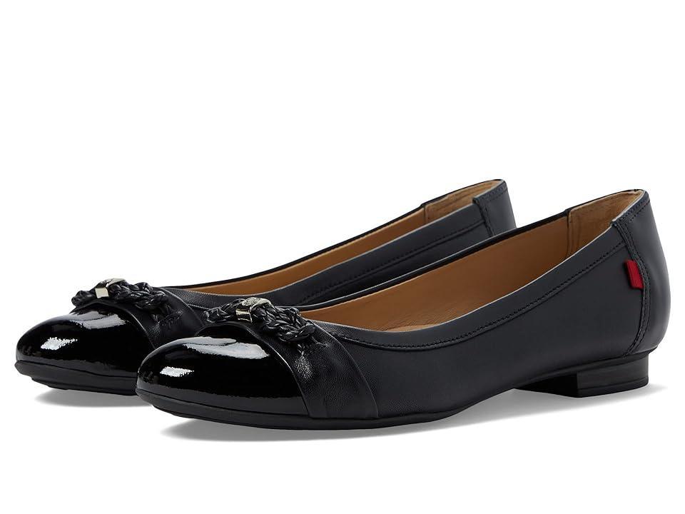 Marc Joseph New York Park Ave Flat Nappa/Patent) Women's Shoes Product Image