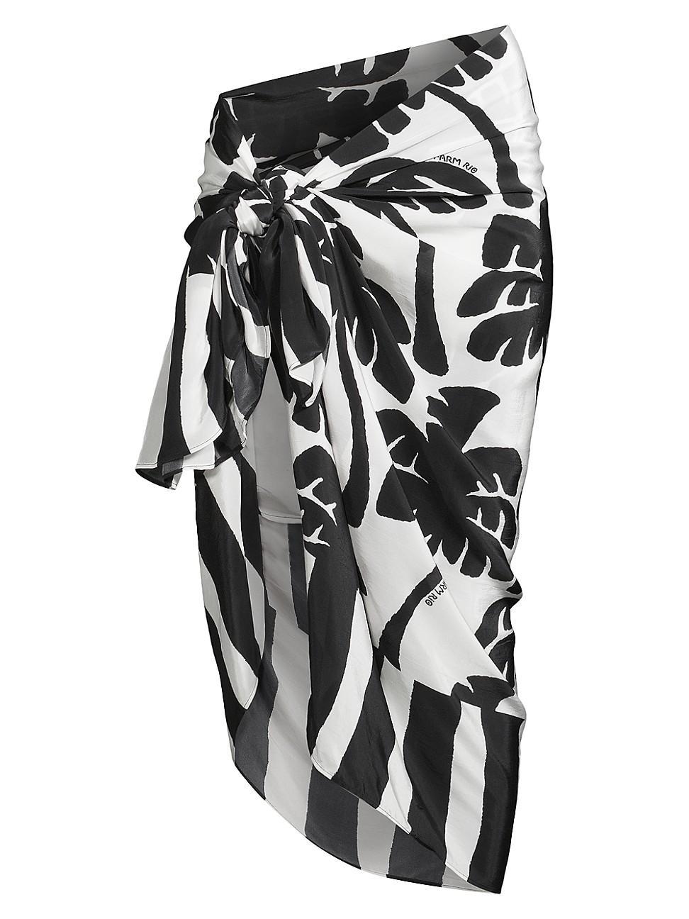 Womens Coconut Floral Sarong Product Image