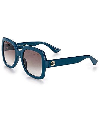 Womens Minimal 54MM Square Sunglasses Product Image