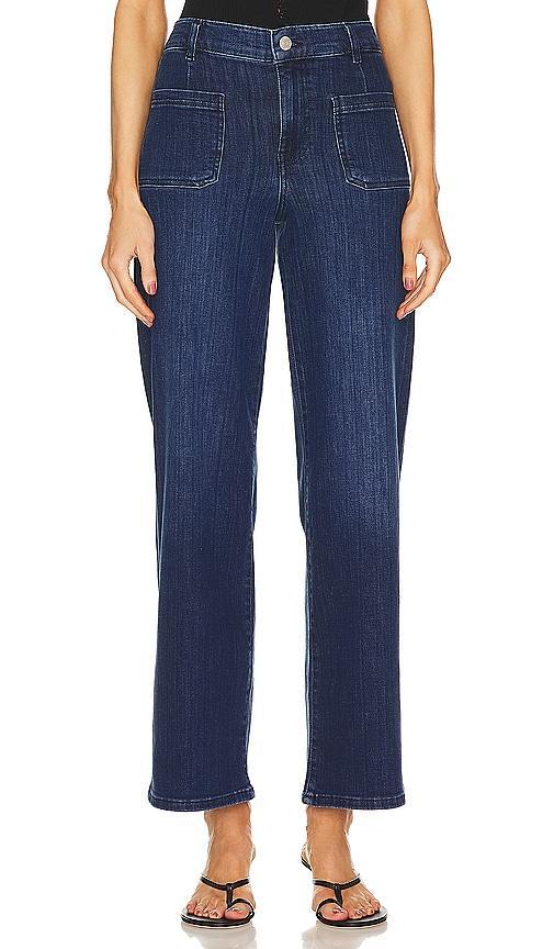 FRAME Le Slim Palazzo Pocket Wide Leg Jeans Product Image