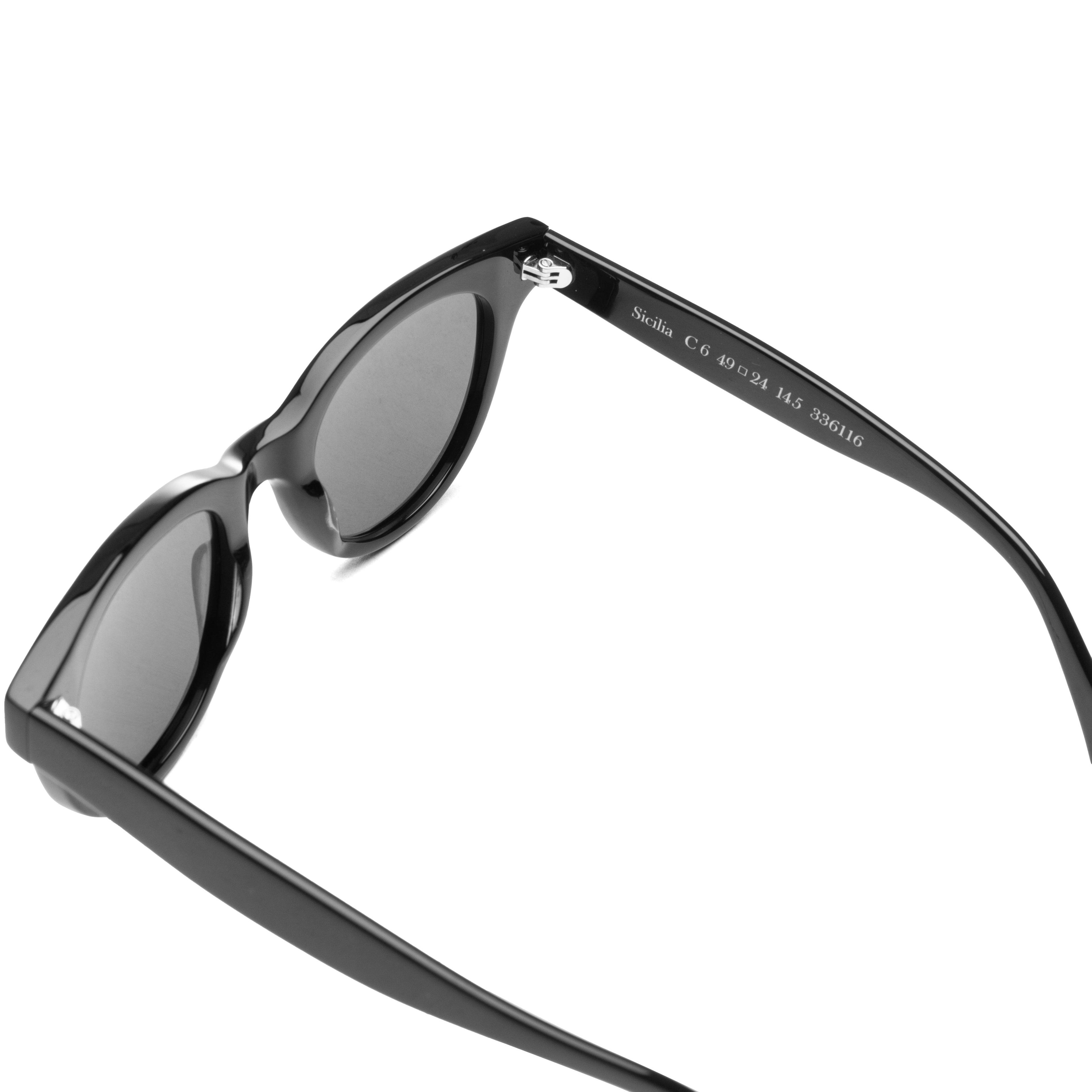 Sicilia Sunglasses - Black Male Product Image