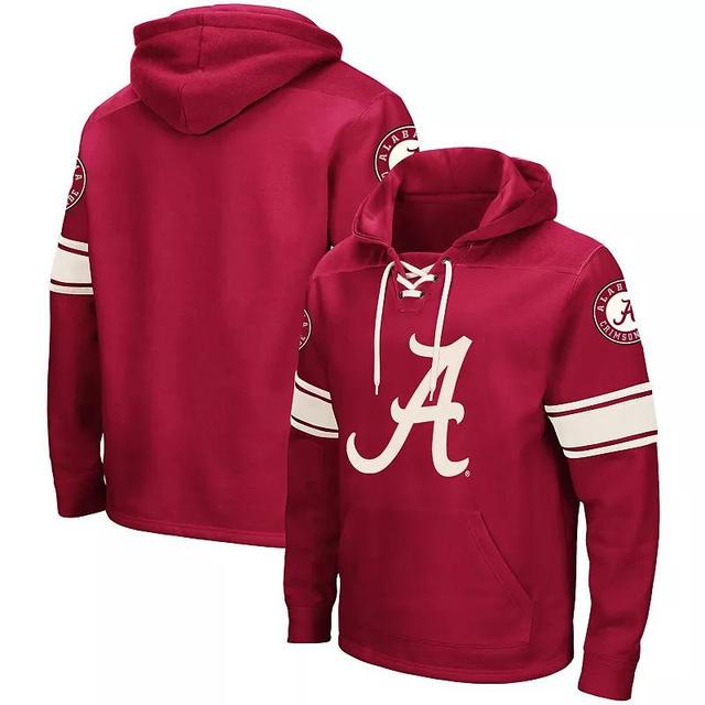 Mens Crimson Alabama Crimson Tide 2.0 Lace-Up Hoodie Product Image