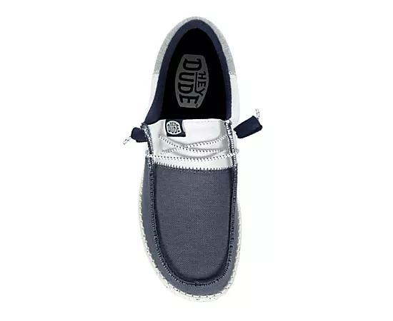 Heydude Mens Wally Tri-Varsity Slip On Sneaker Product Image